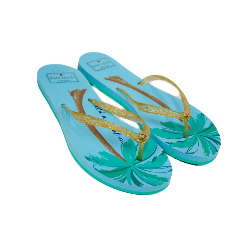 Kate Spade New York Nassau Tropical Thong Sandal- Flip Flops Choice of Design